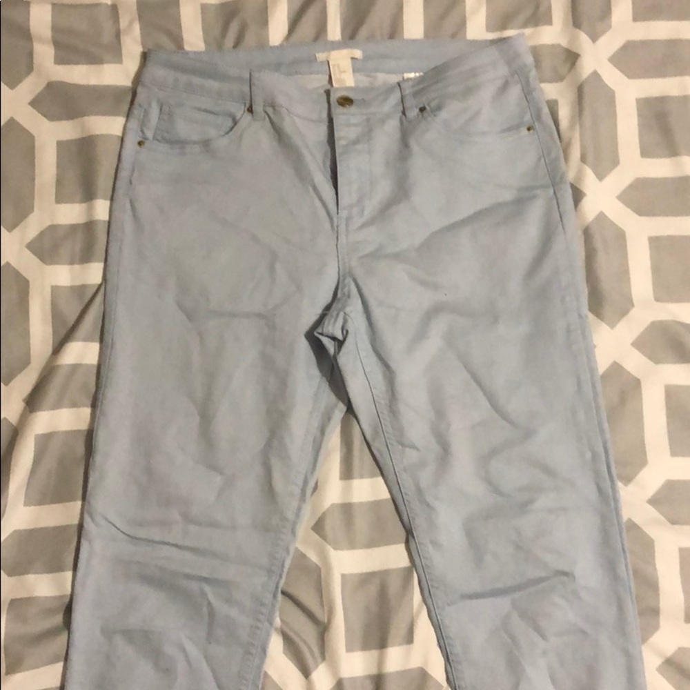 Light blue jeans